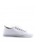 Women's faux leather sneaker