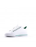 Women's faux leather sneaker