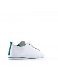 Women's faux leather sneaker