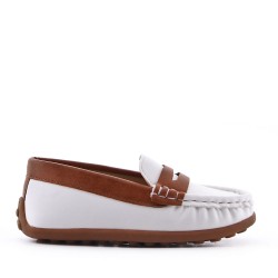 Derby enfant en simili cuir