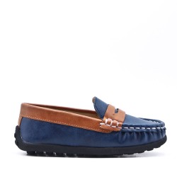 Children's derby in imitation leather