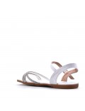 Girl's mixed materials sandal