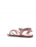 Girl's mixed materials sandal