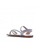 Girl's mixed materials sandal