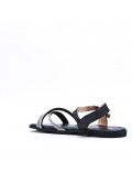 Girl's mixed materials sandal