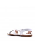 Girl's mixed materials sandal