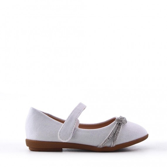 Ballerine fille en simili cuir 