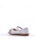 Ballerine fille en simili cuir 