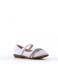 Ballerine fille en simili cuir 