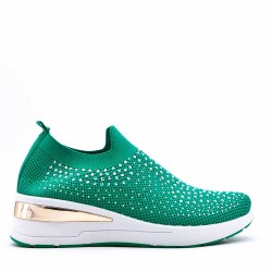 Basket en textile pour femme