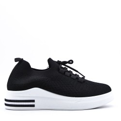 Basket en textile pour femme