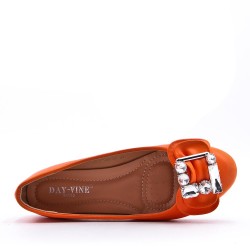 Women's mocassin in faux leather