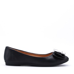 Women's mocassin in faux leather
