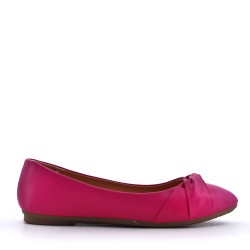 Women's mocassin in faux leather