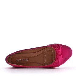 Women's mocassin in faux leather
