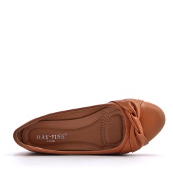 Women's mocassin in faux leather