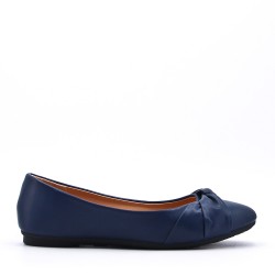 Women's mocassin in faux leather