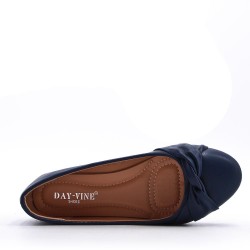 Women's mocassin in faux leather