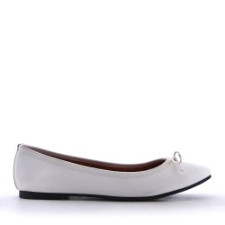Mocassin en simili cuir pour femme