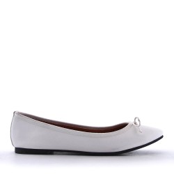 Mocassin en simili cuir pour femme