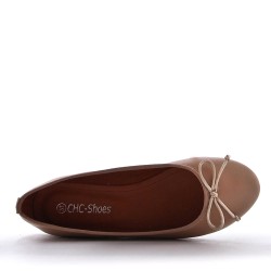 Women's mocassin in faux leather