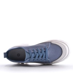 Basket material mix with lace for women
