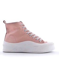 Basket material mix with lace for women