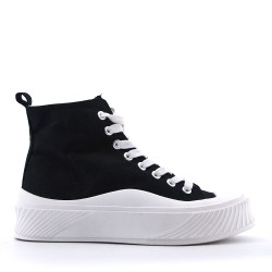 Basket material mix with lace for women