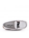 Mocassin enfant en simili cuir