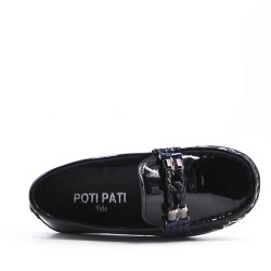 Mocassin enfant en simili cuir