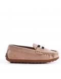 Child's moccasin in faux leather