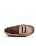 Child's moccasin in faux leather