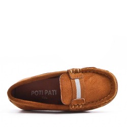 Child's moccasin in faux leather