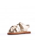 Sandale fille en simili cuir