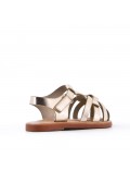 Sandale fille en simili cuir