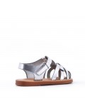 Sandale fille en simili cuir