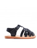 Sandale fille en simili cuir