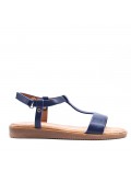 Sandale fille en simili cuir