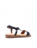 Sandale fille en simili cuir