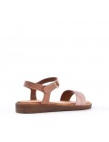 Sandale fille en simili cuir