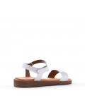 Sandale fille en simili cuir