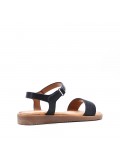 Sandale fille en simili cuir