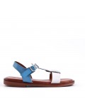 Sandale fille en simili cuir