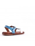 Sandale fille en simili cuir