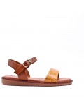 Sandale fille en simili cuir