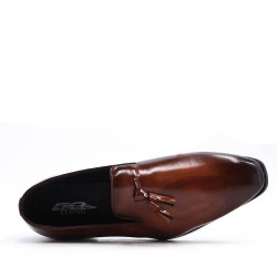 Imitation leather moccasin