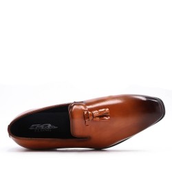 Imitation leather moccasin