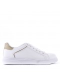 Women's faux leather sneaker