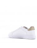 Women's faux leather sneaker