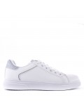 Women's faux leather sneaker